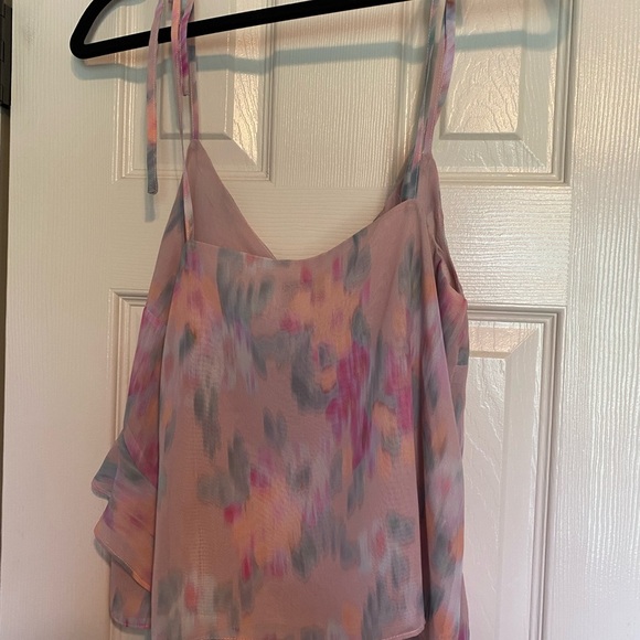 Steve Madden Ruffled Spaghetti Strap Top - Picture 4 of 4